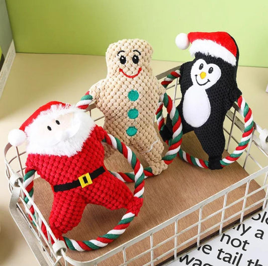 Kit de juguetes navideños para mascota